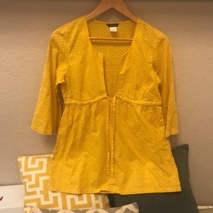 J. Crew Eyelit Top